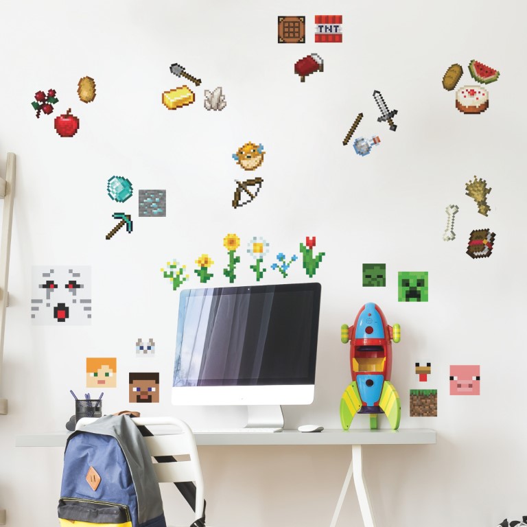 Billede af Minecraft Wallstickers