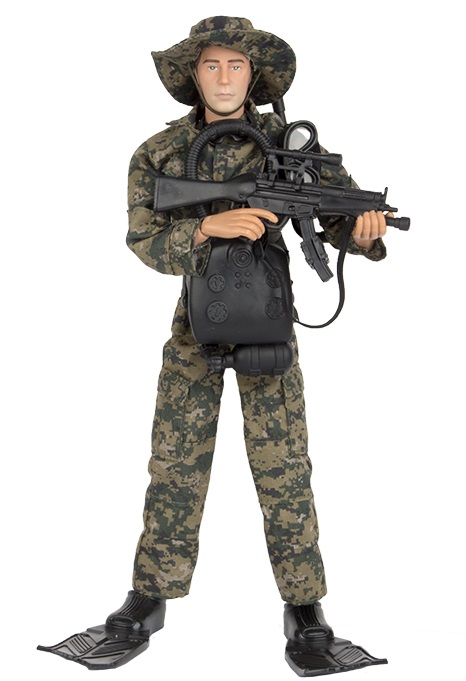 Billede af NAVY Seal Special OPS Action Figur 30,5cm med tilbehør hos MM Action