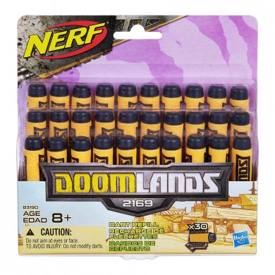 Se NERF - N-Strike Doomlands 30 stk. Nerf pile/Dart hos MM Action