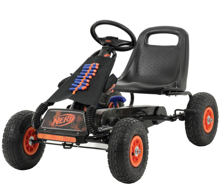 Se Nerf Thunder Pedal GoKart til børn hos MM Action