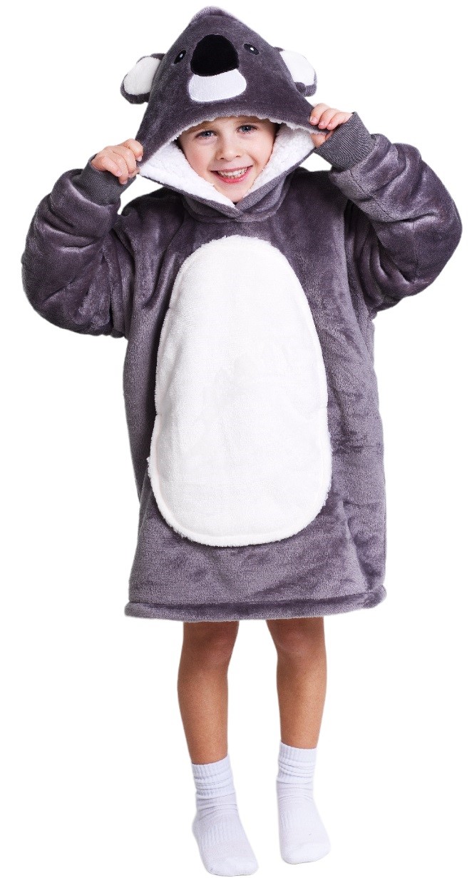 Billede af Noxxiez Cuddle Hoodiez - Koala, Small (3-6 år)