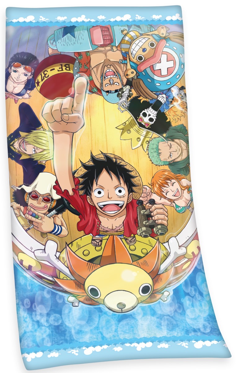 Se One Piece Badehåndklæde 75 x 150 cm - 100 procent bomuld hos MM Action
