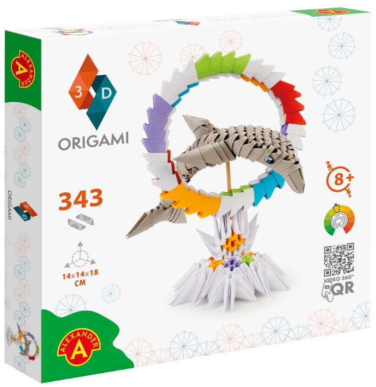 Se Origami 3D - Delfin hos MM Action