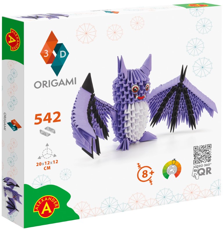 Se Origami 3D - Flagermus hos MM Action