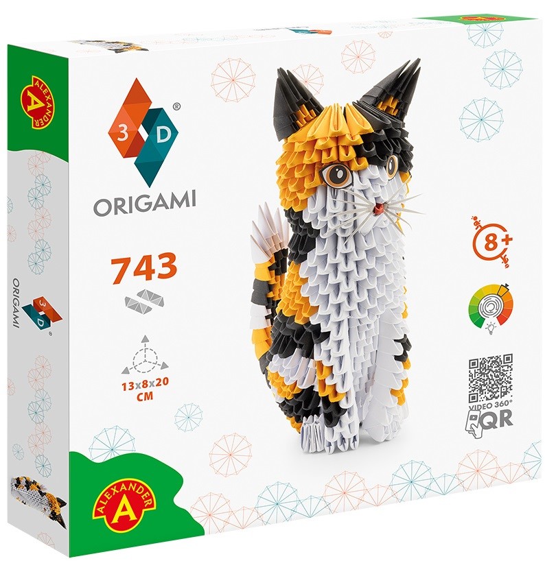 Billede af Origami 3D - Kat