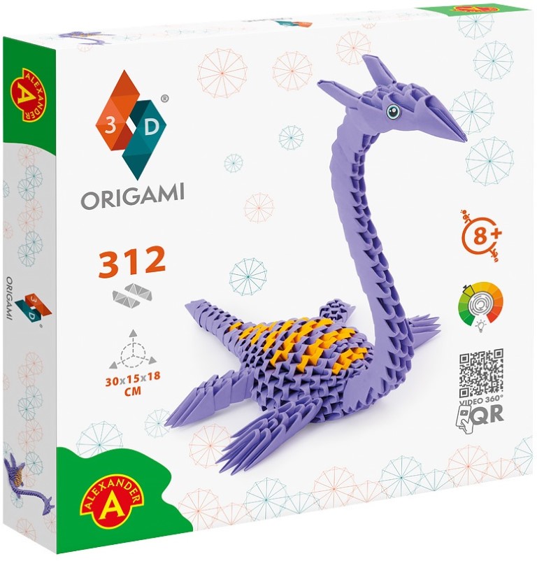 Billede af Origami 3D - Plesiosaurus