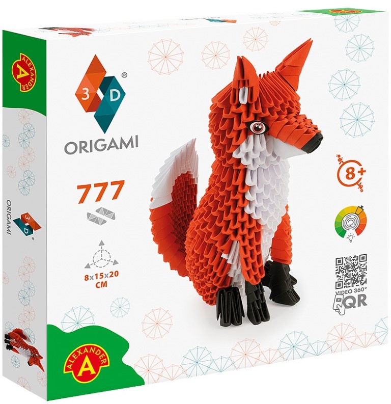 Se Origami 3D - Ræv hos MM Action