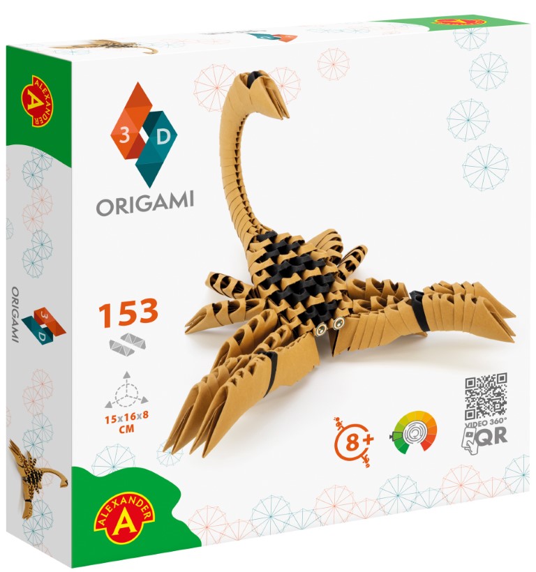 Se Origami 3D - Scorpion hos MM Action