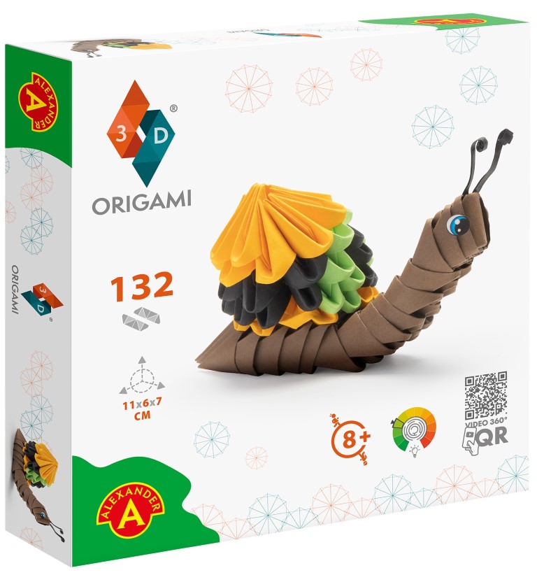 Billede af Origami 3D - Snegl