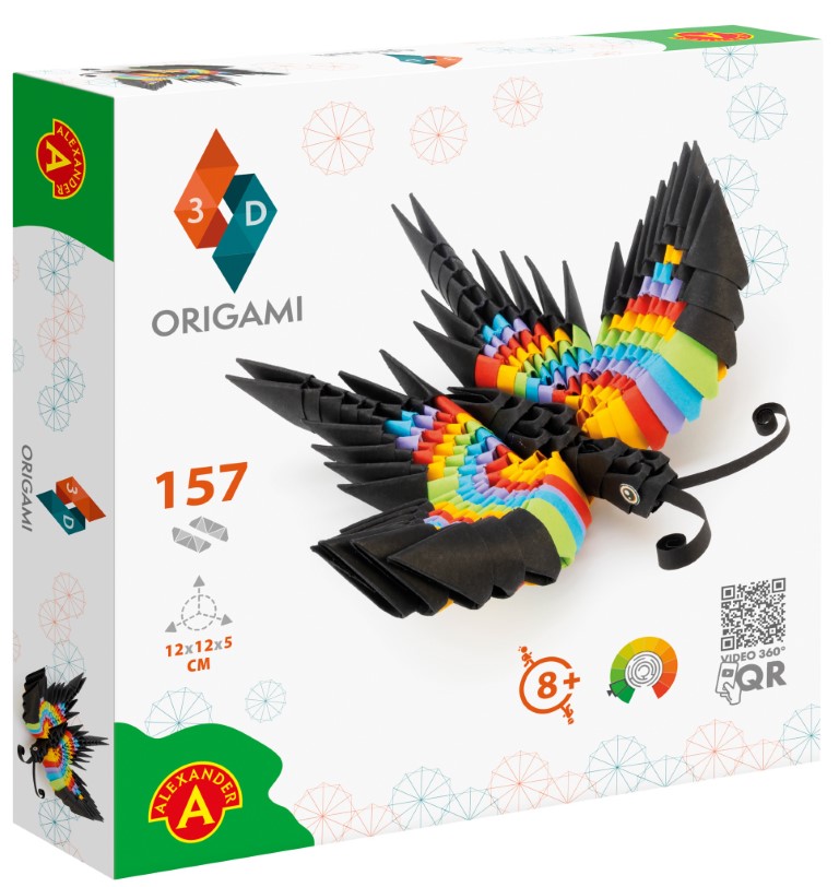 Billede af Origami 3D - Sommerfugl