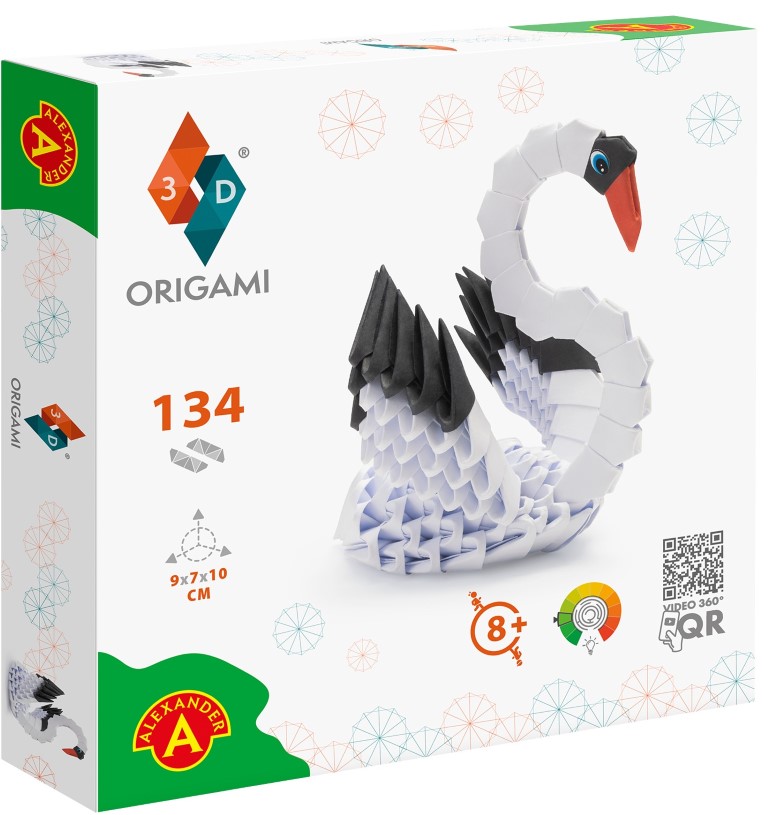 Billede af Origami 3D - Svane