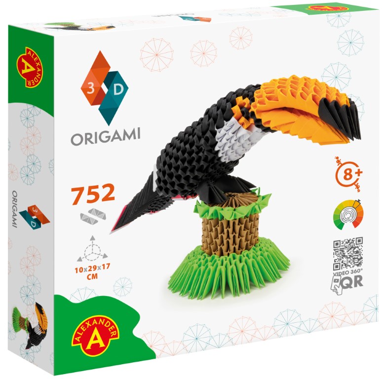 Billede af Origami 3D - Tukan