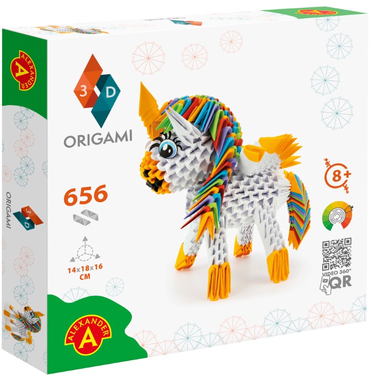 Billede af Origami 3D - Unicorn