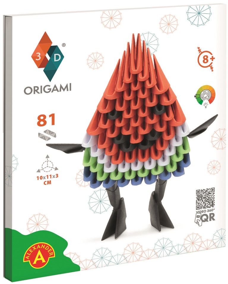 Billede af Origami 3D - Vandmelon