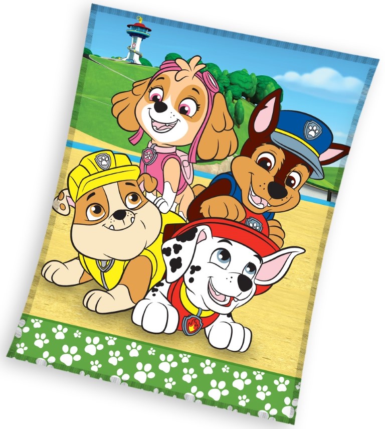 plan Nathaniel Ward At adskille Paw Patrol Fleecetæppe til børn - 150 x 200 cm Kr. 149 - på lager til  omgående levering