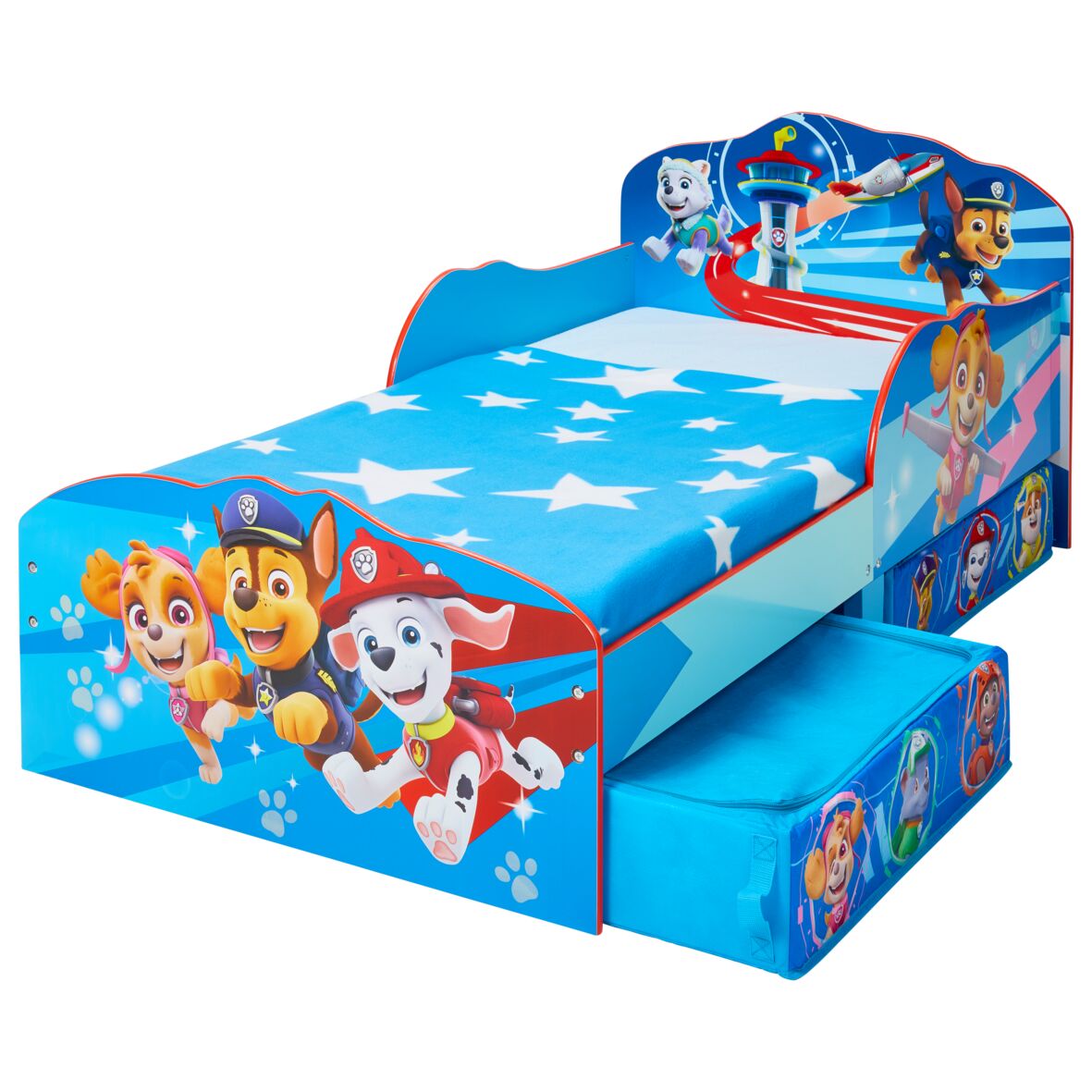 Paw Patrol Seng m/opbevaring (140cm) Kr. - på lager til omgående levering