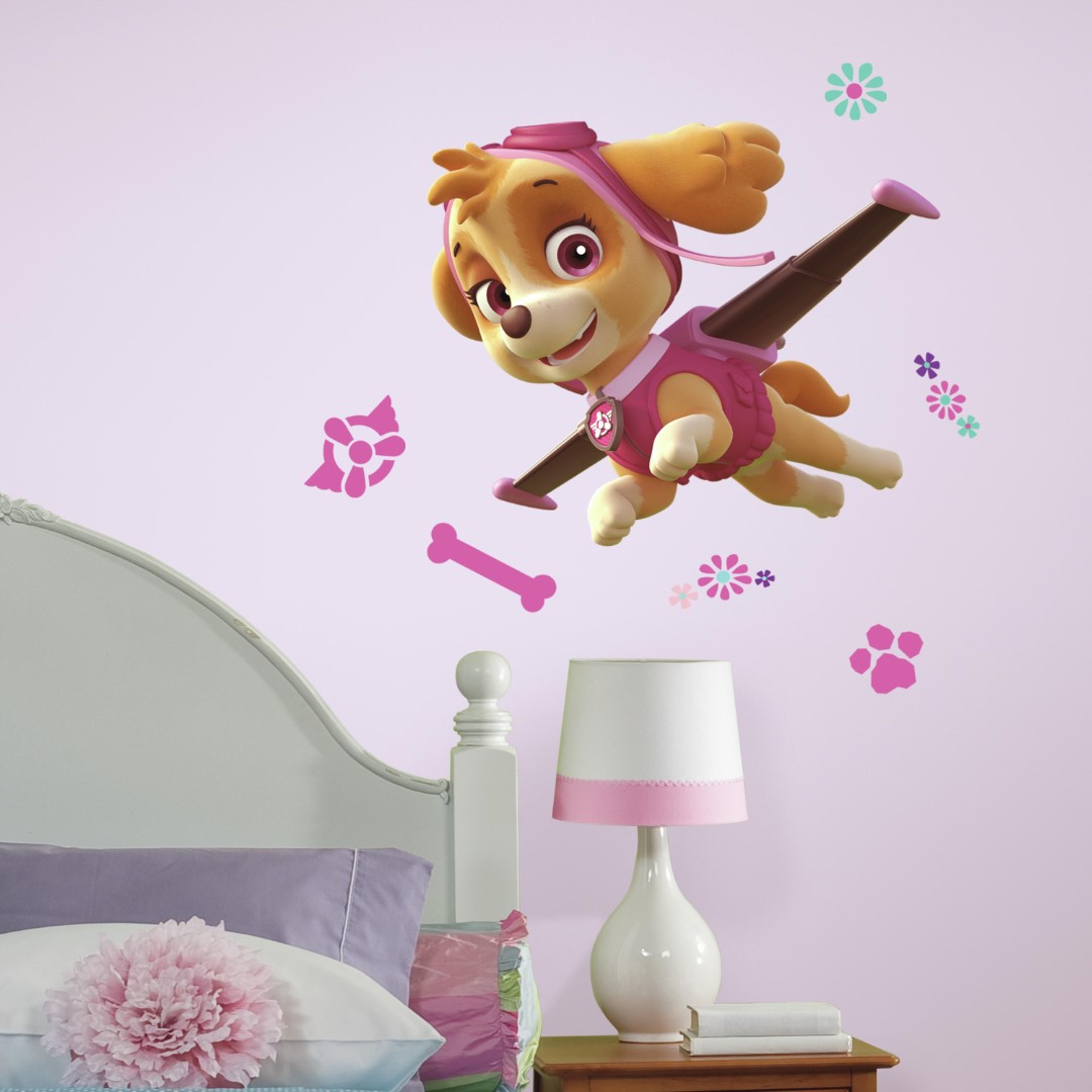 Billede af Paw Patrol Skye Gigant Wallsticker