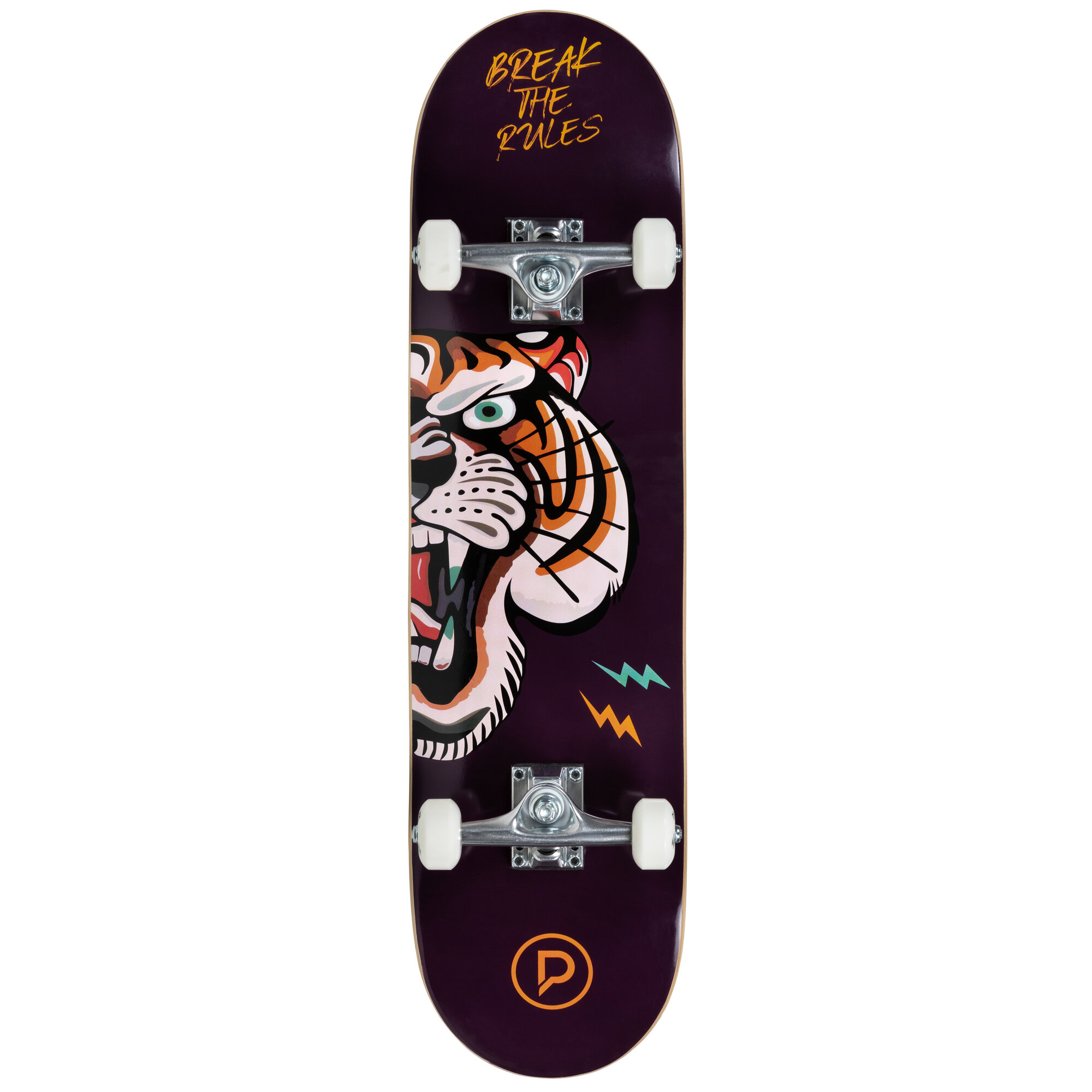 Billede af Playlife Wildlife Tiger Skateboard