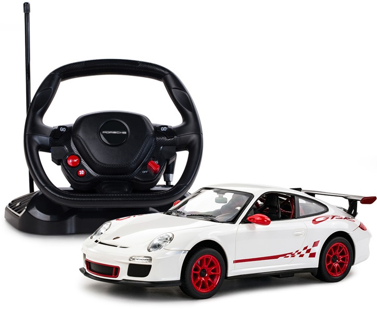 Se Porsche 911 GT3 RS Fjernstyret Bil med rat 1:14 hos MM Action