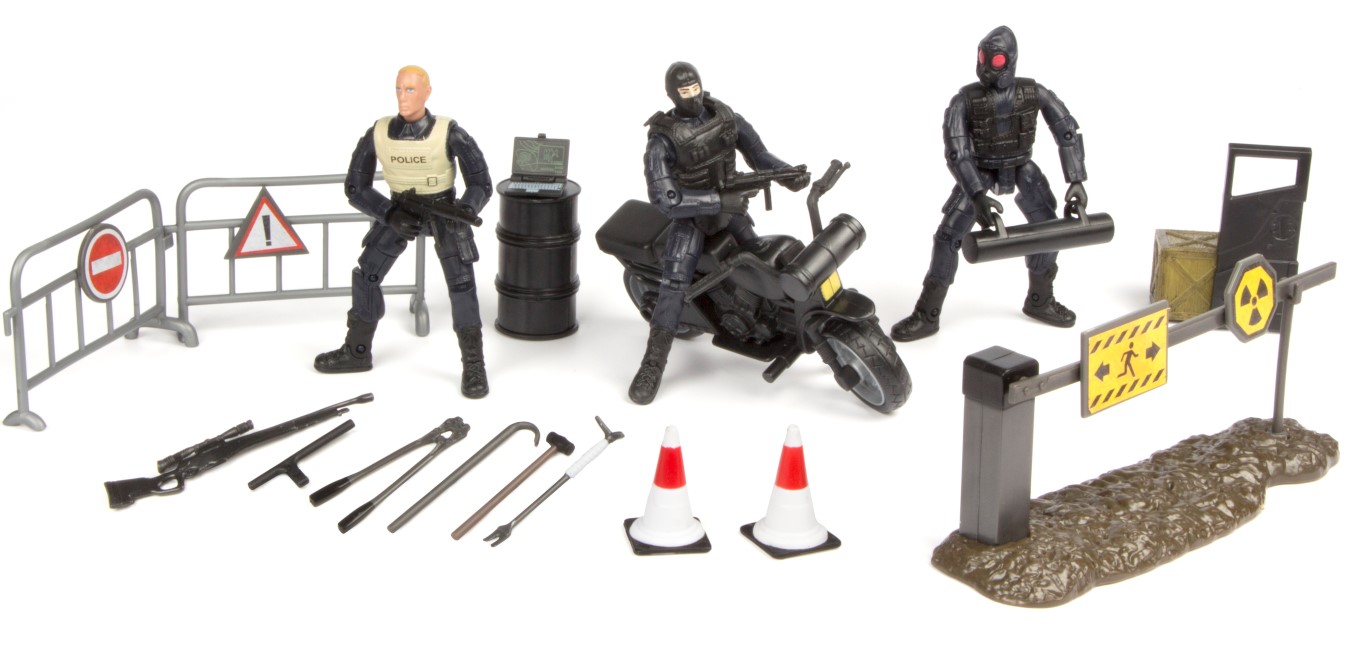 Billede af S.W.A.T. Action Figur 3-bigpack Type B 1:18