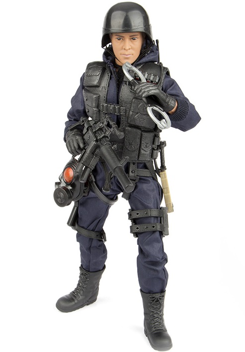 Billede af S.W.A.T. Pick-up Man Politi Action Figur 30,5cm hos MM Action