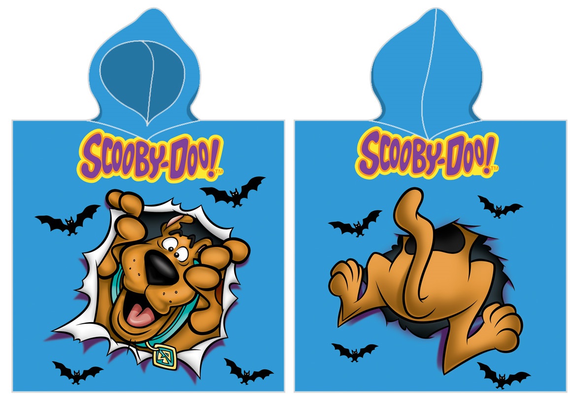 Scooby-Doo Poncho - 100 procent bomuld