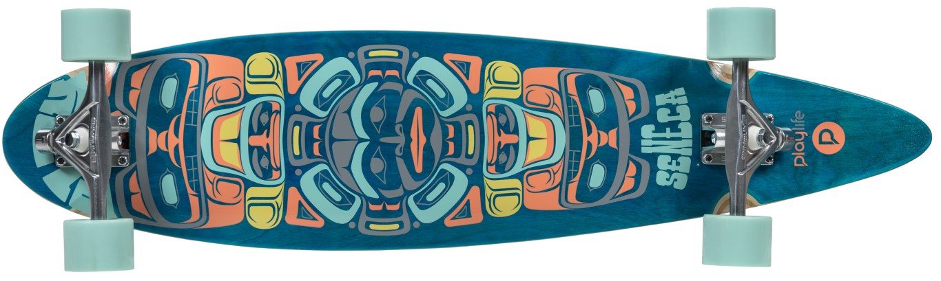 Oh Limited mover Playlife Longboard Seneca Skateboard Kr. 649 - på lager til omgående  levering