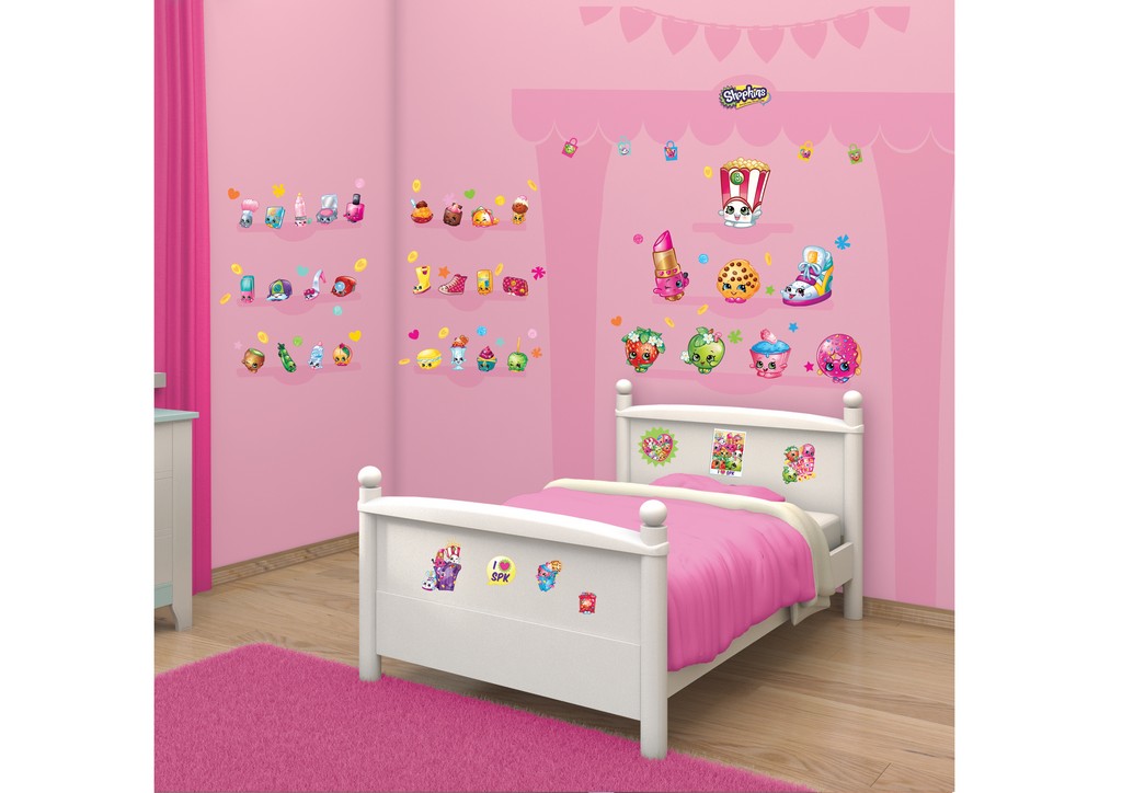 Billede af Shopkins Wallstickers