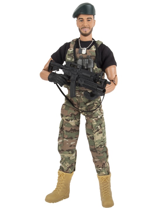 Billede af Special Forces Green Beret Action Figur 30,5cm med tilbehør