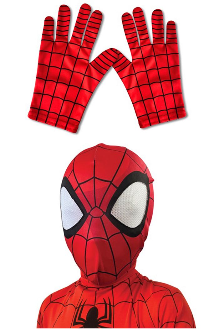 Feje tønde Ordinere Spiderman Handsker og maske udklædning til børn Kr. 99 - på lager til  omgående levering