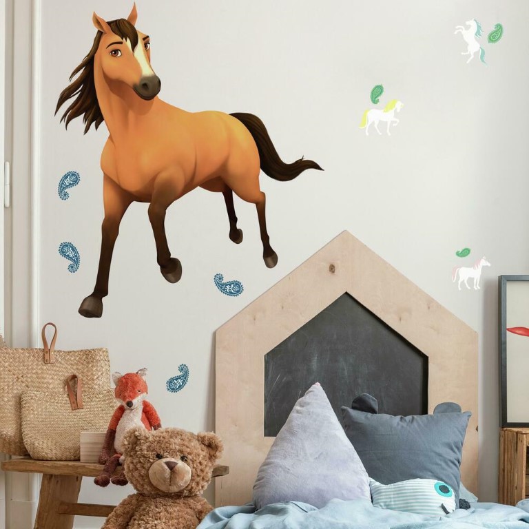 Billede af Spirit Heste Gigant Wallstickers