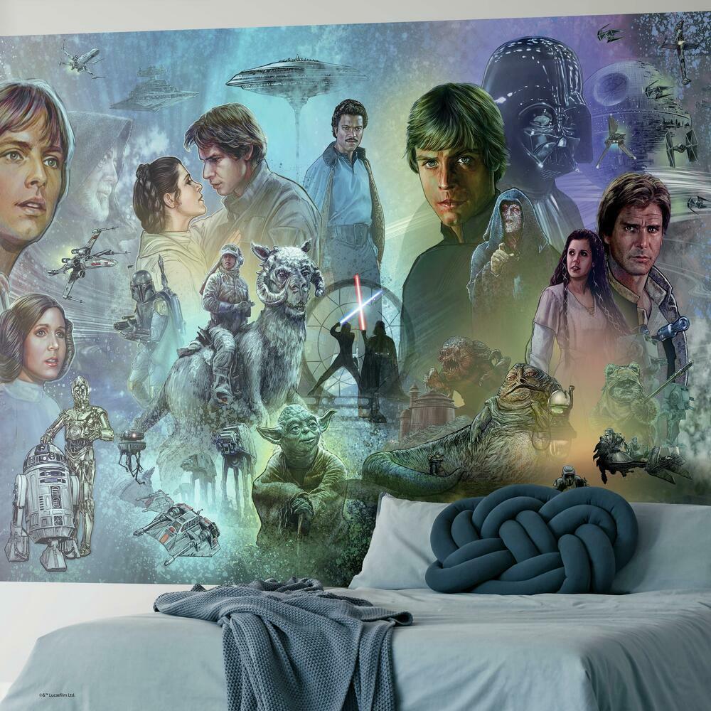 Billede af Star Wars Original Trilogy Tapet 320 x 183 cm