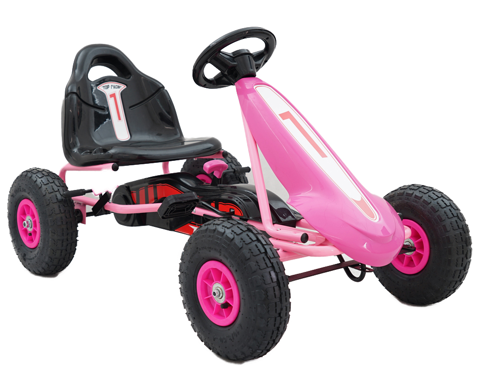 Se Top Racer GoKart til børn, Pink (3-7 år) hos MM Action