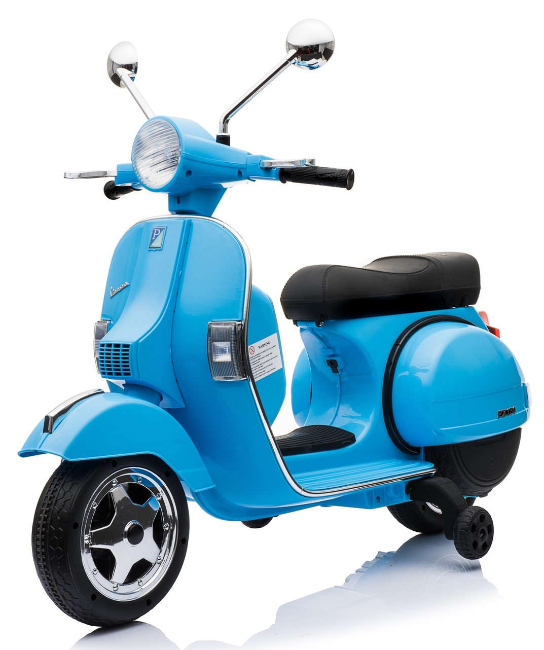 Billede af Vespa PX150 EL scooter 12V (Opgraderet udgave) Blå