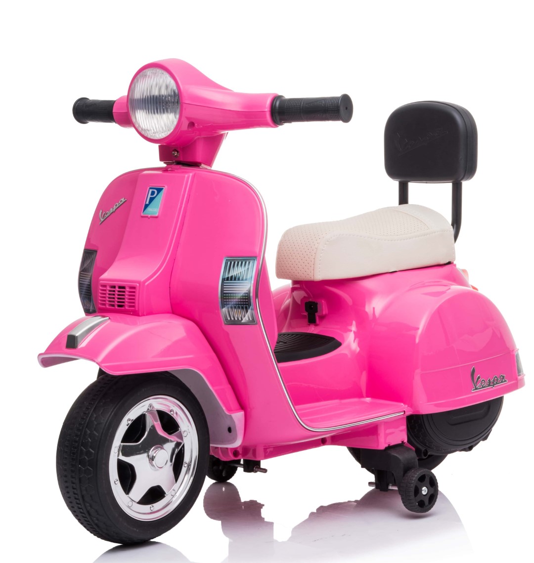 Vespa PX150 EL scooter til børn 6V, Pink Kr. 598 - på lager til levering