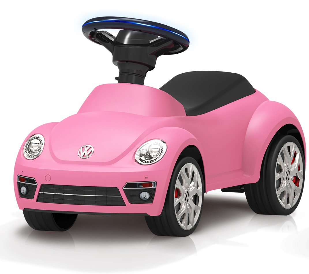 Billede af VW Beetle Gåbil m/lyd og lys, Pink