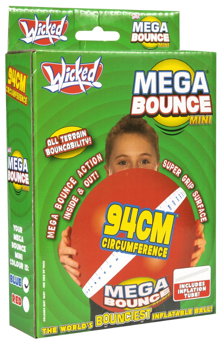 Billede af Wicked Mega Bounce Mini - oppustelig hoppebold