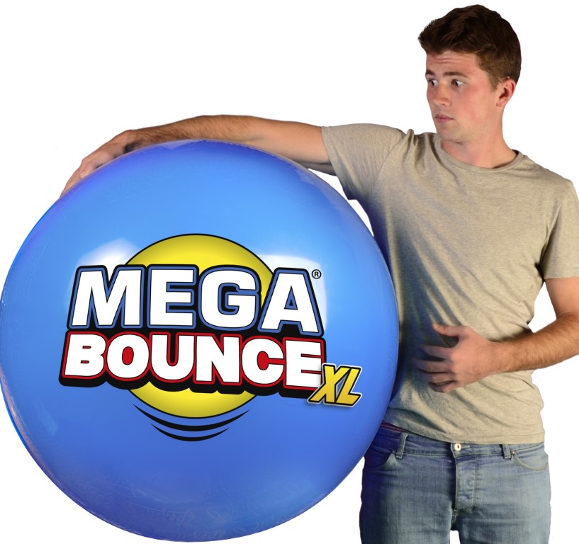 Se Wicked Mega Bounce XL - oppustelig hoppebold hos MM Action