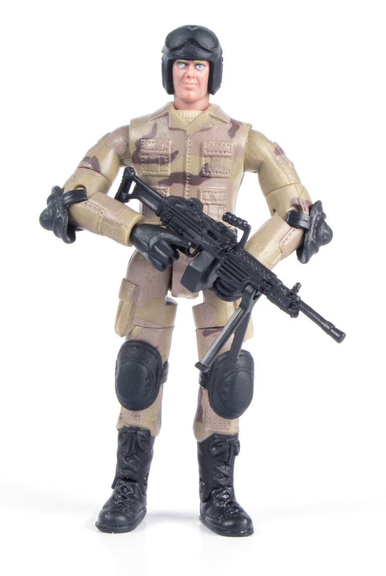 Billede af World Peacekeepers 1:18 Militær actionfigur Singepack 2A hos MM Action