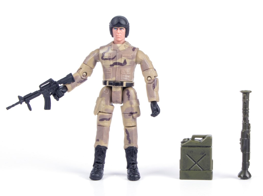 Billede af World Peacekeepers 1:18 Militær actionfigur Singepack 2B