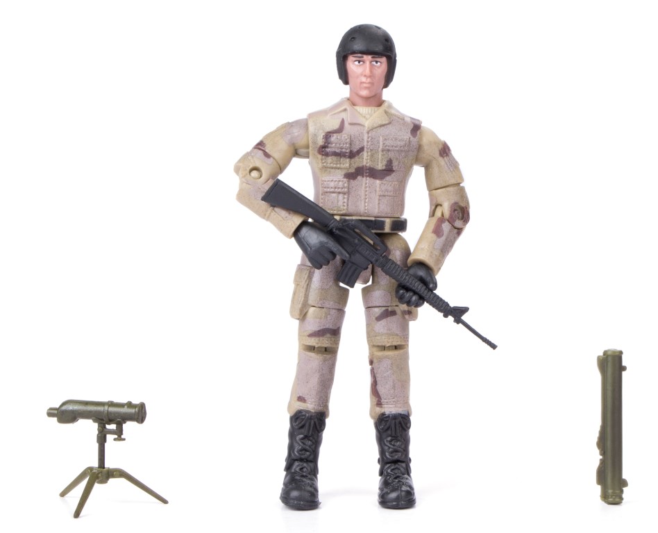 Billede af World Peacekeepers 1:18 Militær actionfigur Singepack 2C