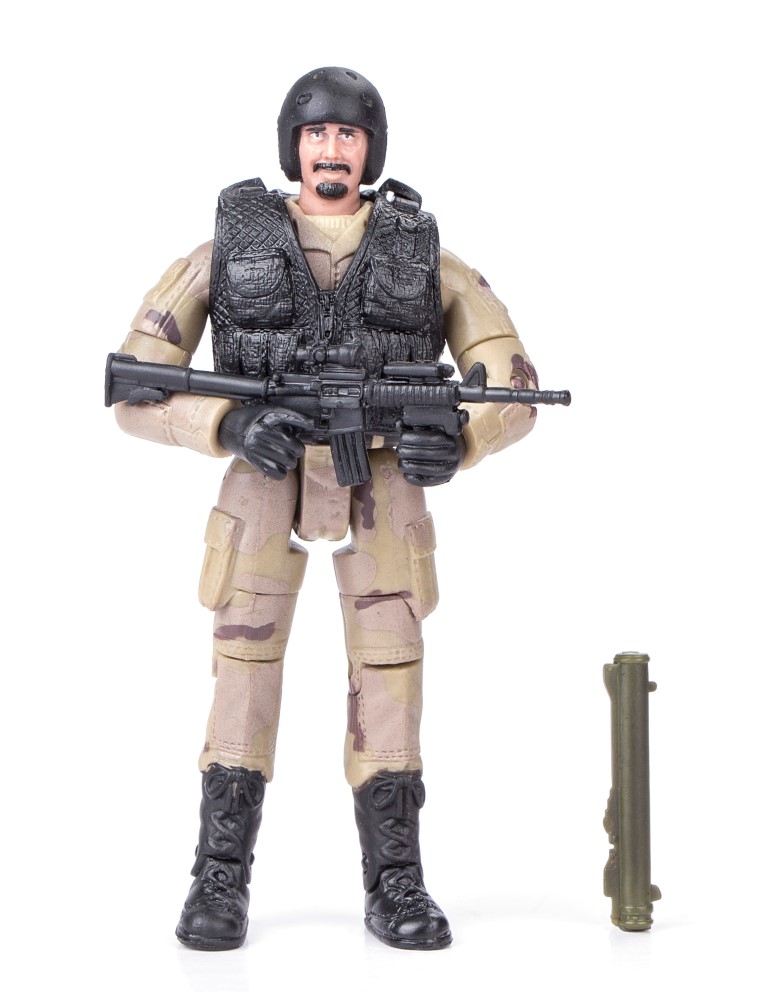 Billede af World Peacekeepers 1:18 Militær actionfigur Singepack 2E hos MM Action