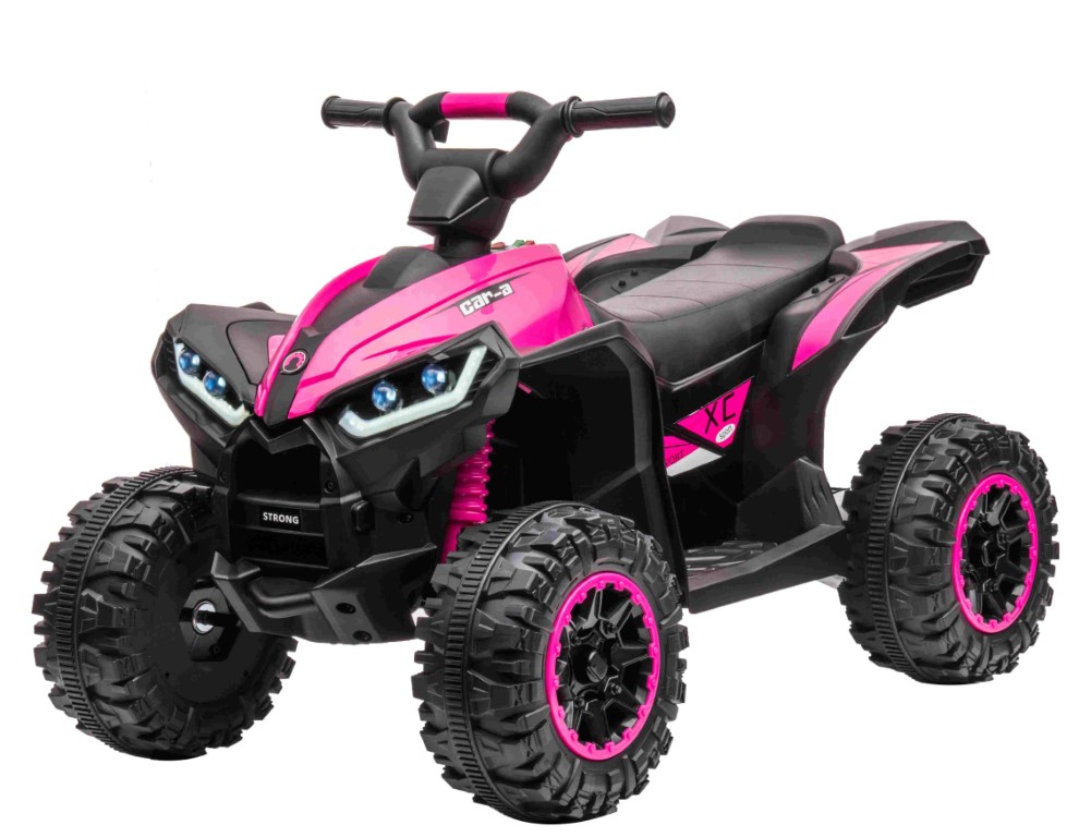 Se XC-Sport EL ATV til børn 12V m/2.4G Remote, Pink hos MM Action