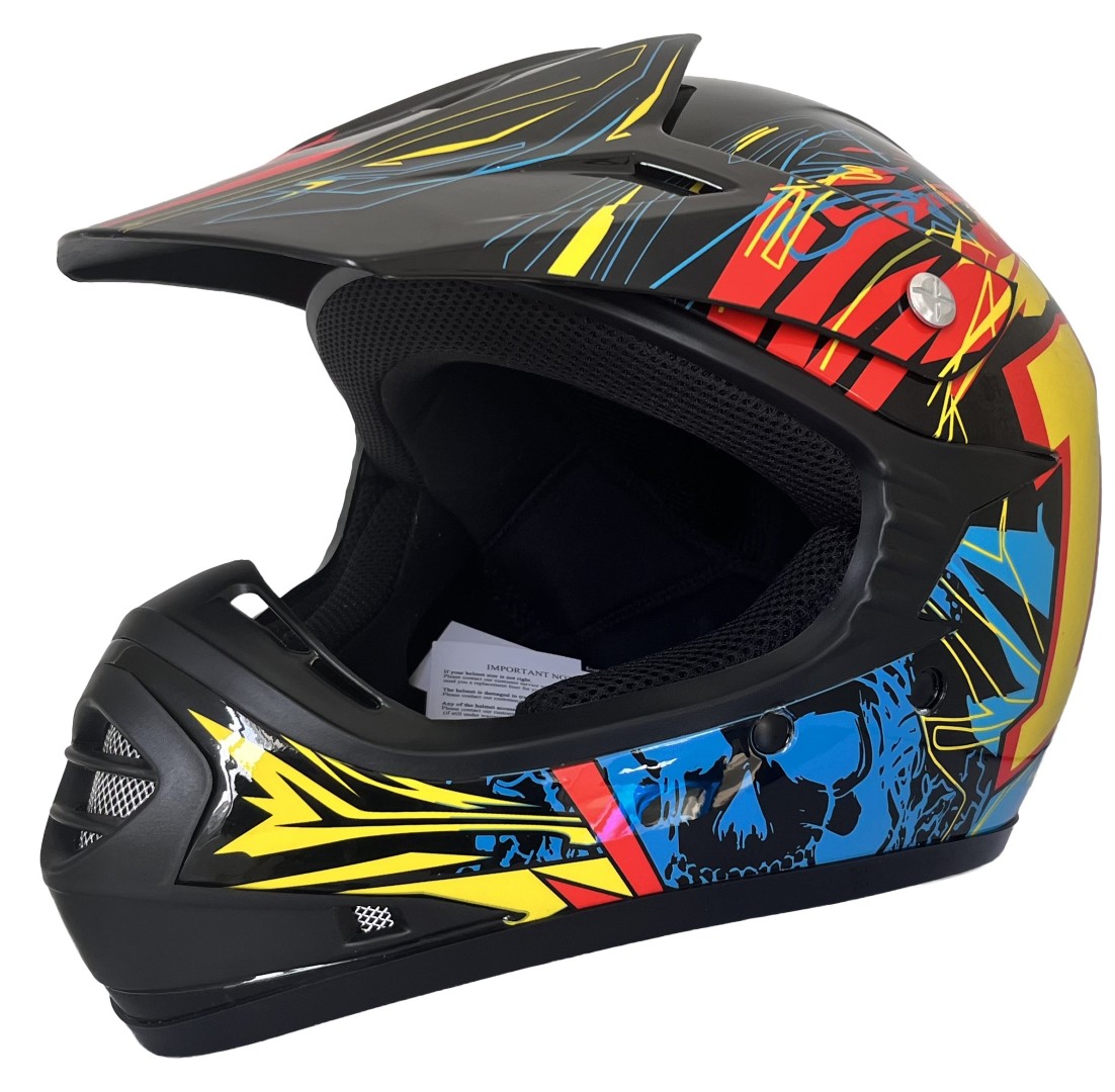 Børne Crosser Hjelm Thunder str. S