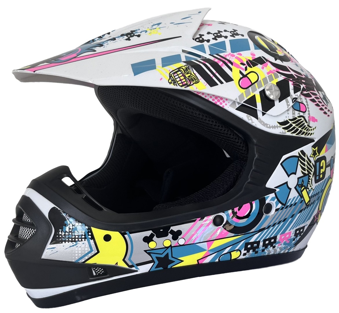 Børne Crosser Hjelm Street Pop str. S