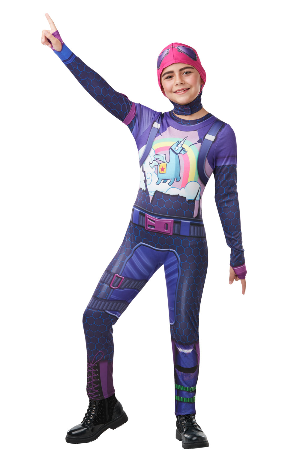 Billede af Brite Bomber Fortnite Kostume (Str. 140)