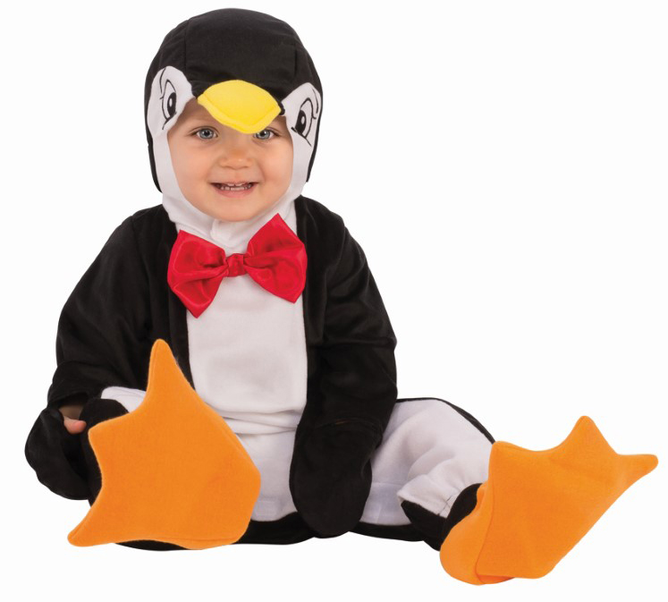 Se Pingvin Baby Udklædningstøj (Str. 6-12M/12 MONTHS (6-12)) hos MM Action