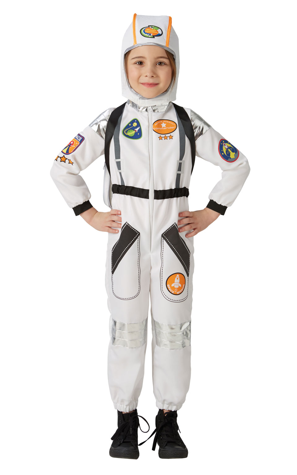 Se Astronaut udklædningstøj til børn(Str. 128/L) hos MM Action