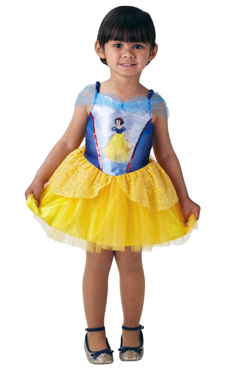 Se Disney Prinsesse Snehvide Ballerina Udklædningstøj (Str. 116/M) hos MM Action
