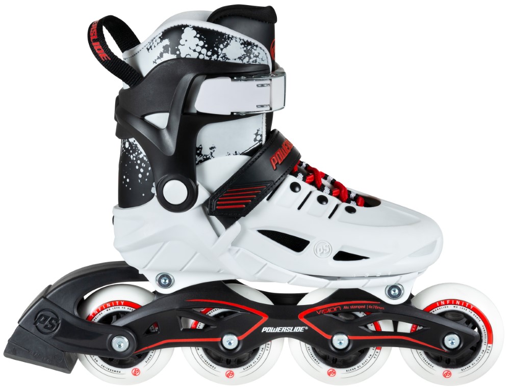 Powerslide Phuzion Universe 4W White Str. 29-32